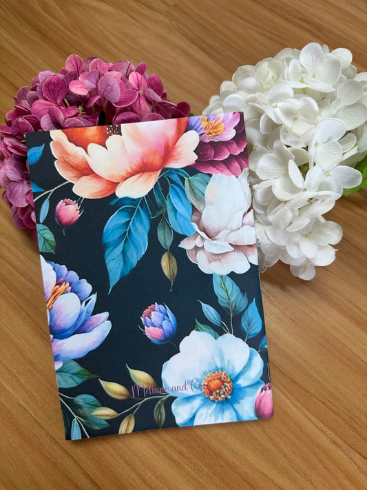 Carnet Quotidien Bleufleurie