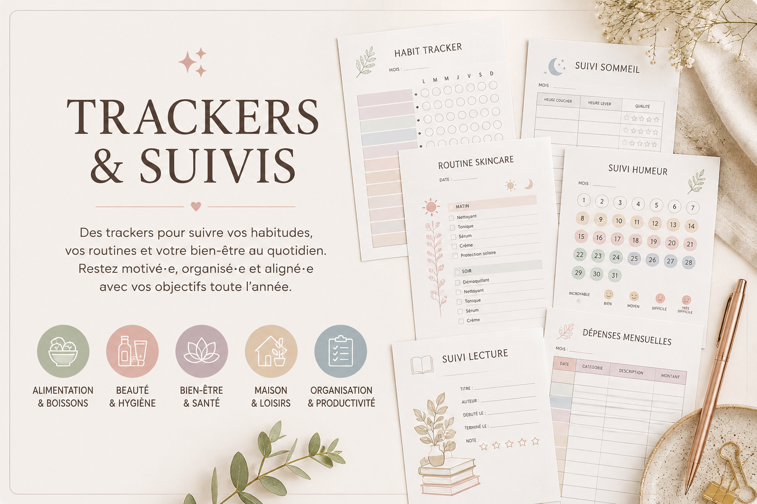 Trackers & Suivis