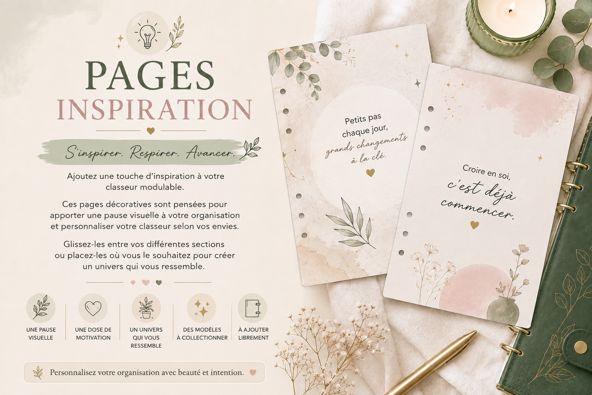 Pages d'inspirations