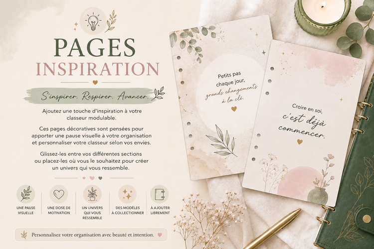Pages d'inspirations
