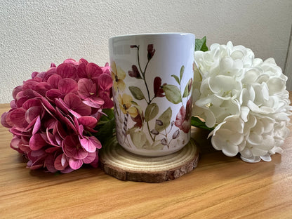 Mug 15oz wildflowers