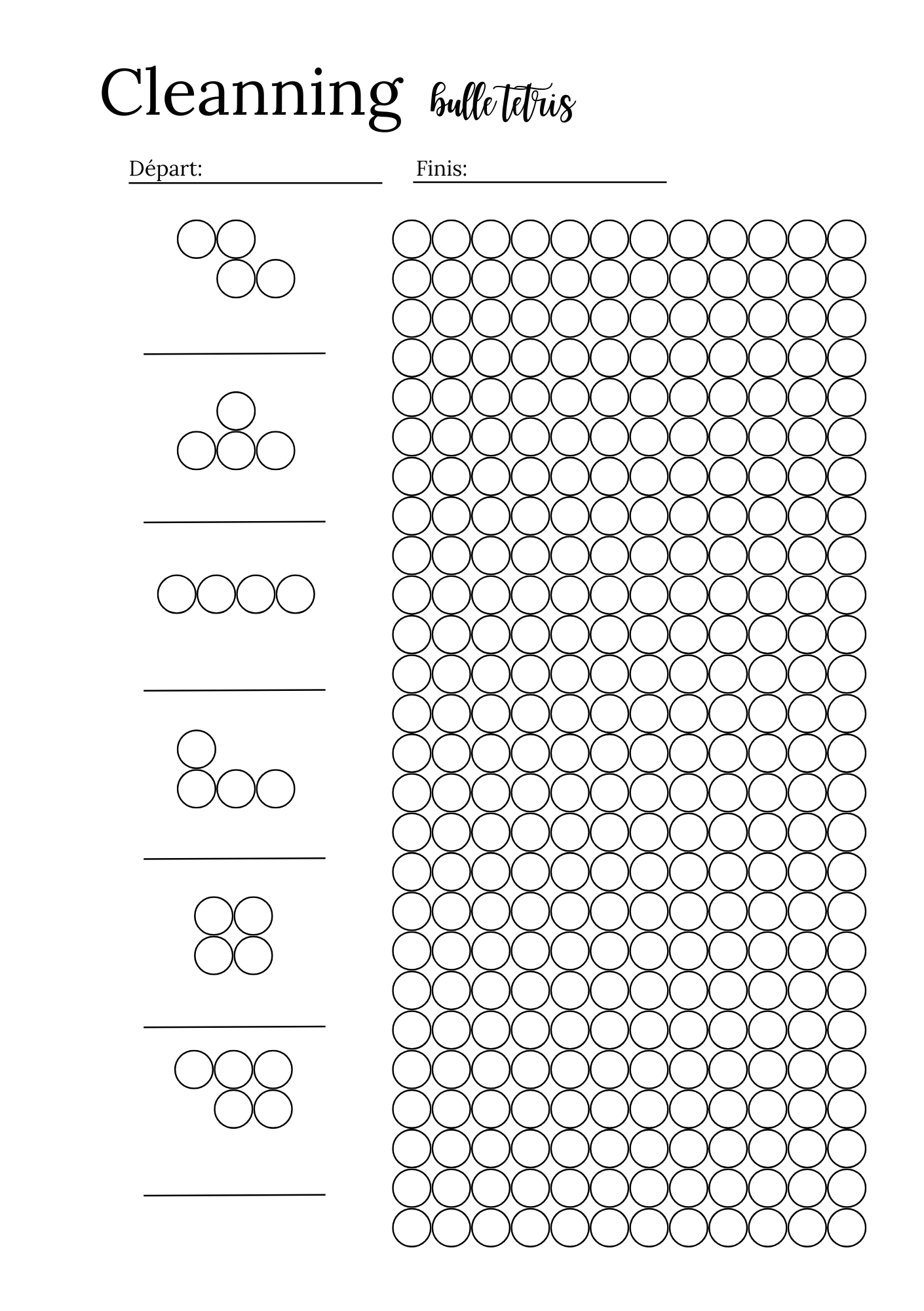Bubble Tetris
