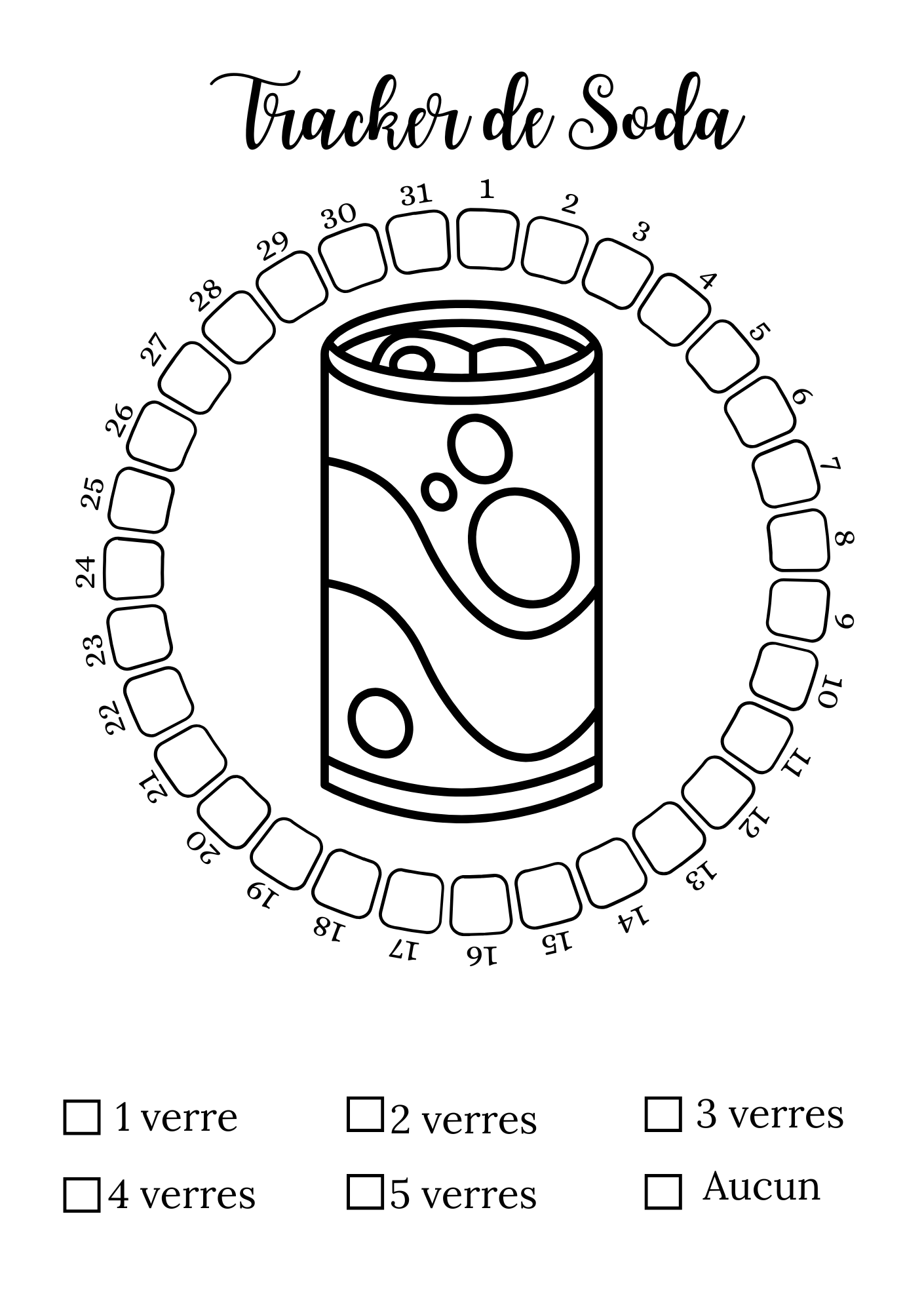 Trackers de Soda  - Mensuel