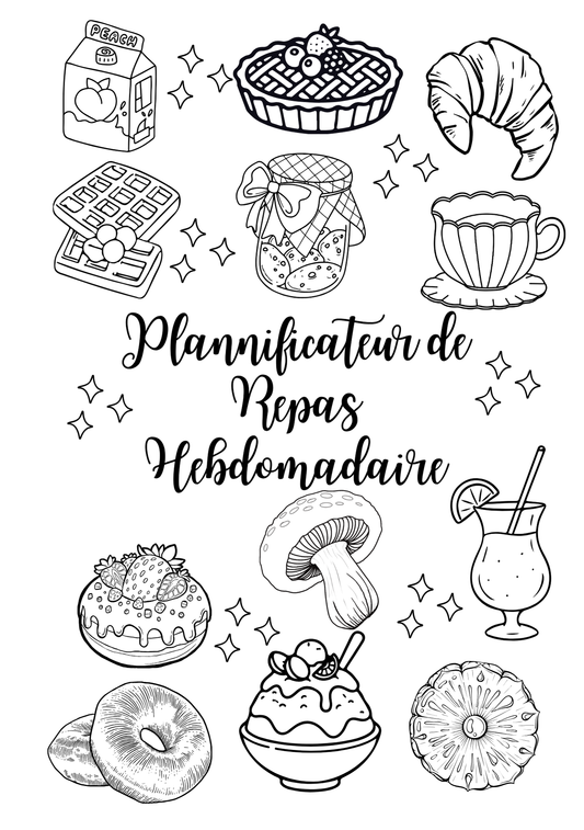 Couverture Planificateur de repas