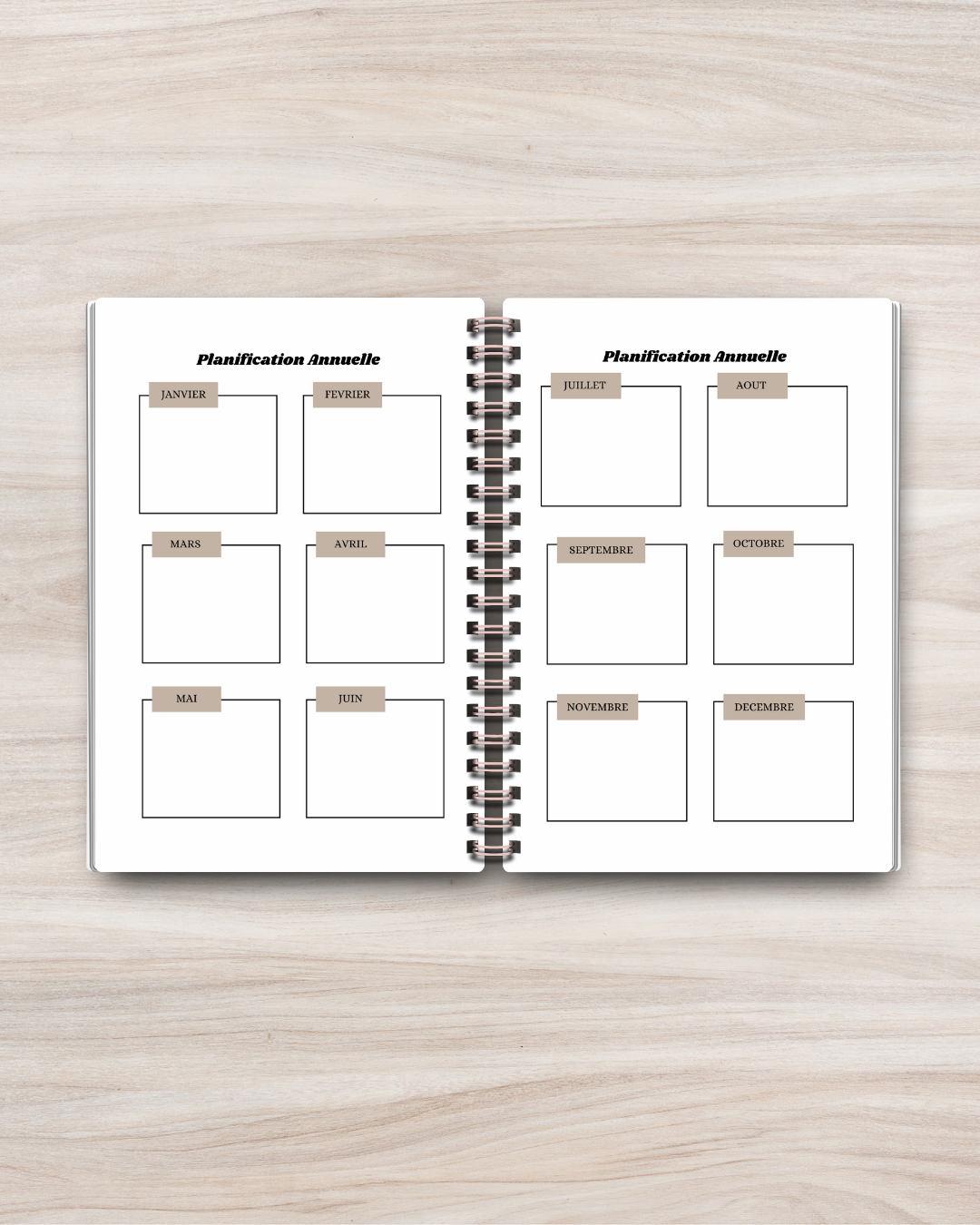 Planner Quotidien 2026- Linéa