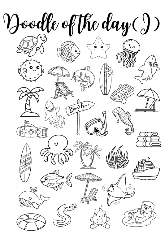 Doodle of the Day - Juillet