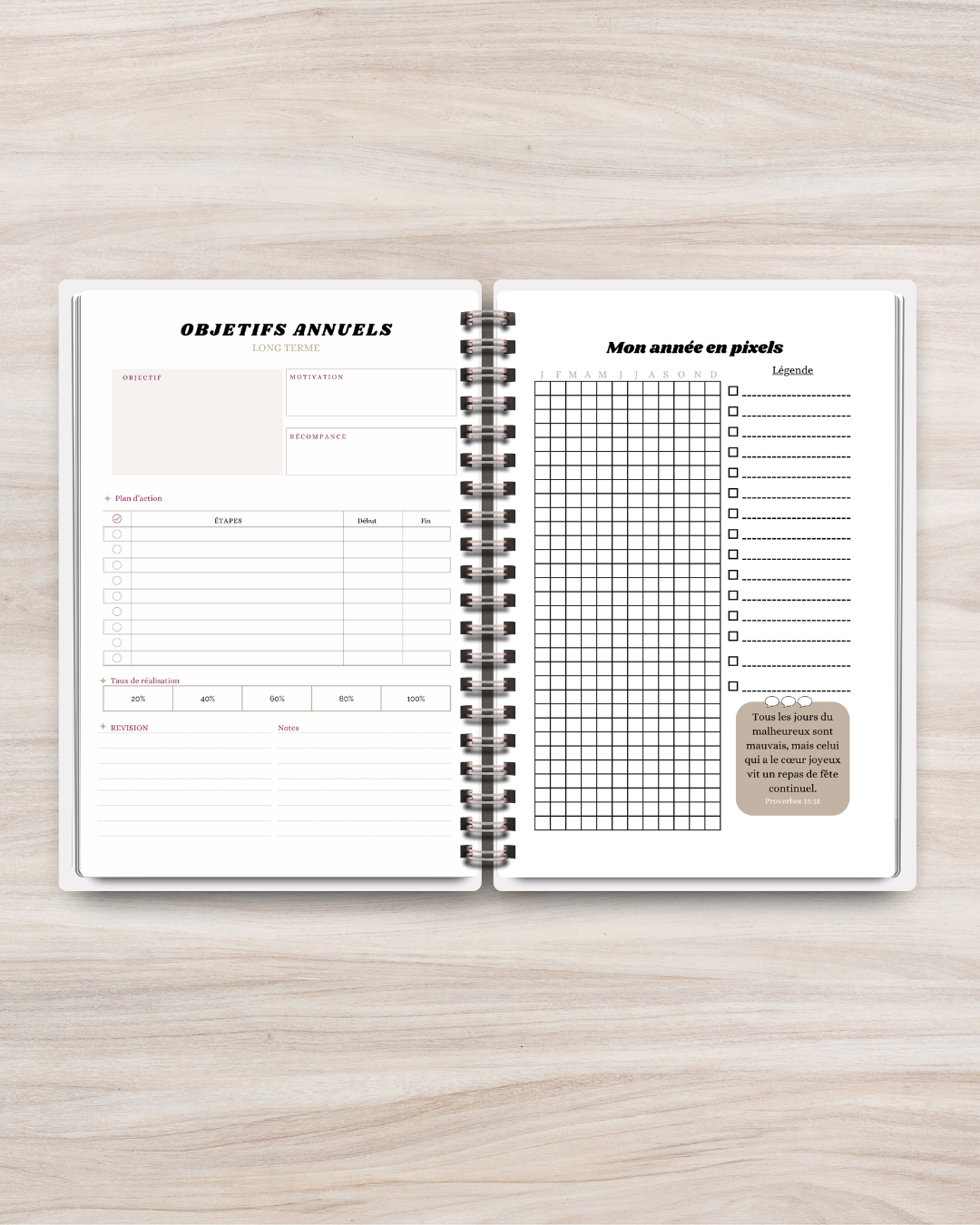 Planner Quotidien 2026- Linéa