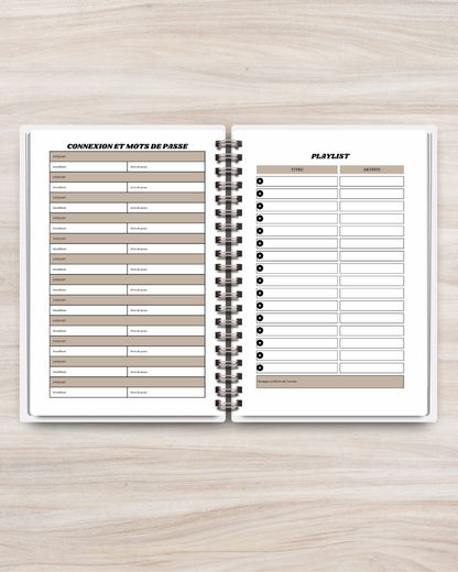 Planner Quotidien 2026- Linéa