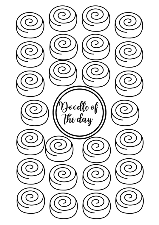 Doodle of the Day - Gâteau