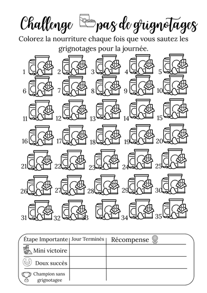 Challenge – Passe à l’action jour après jour