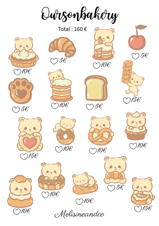 Défi d'épargnes Oursonbakery