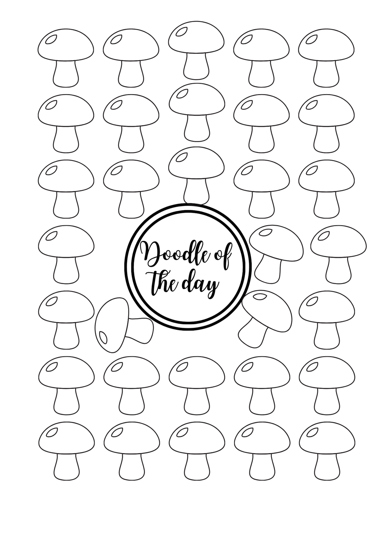 Collection Octobre - Champignon