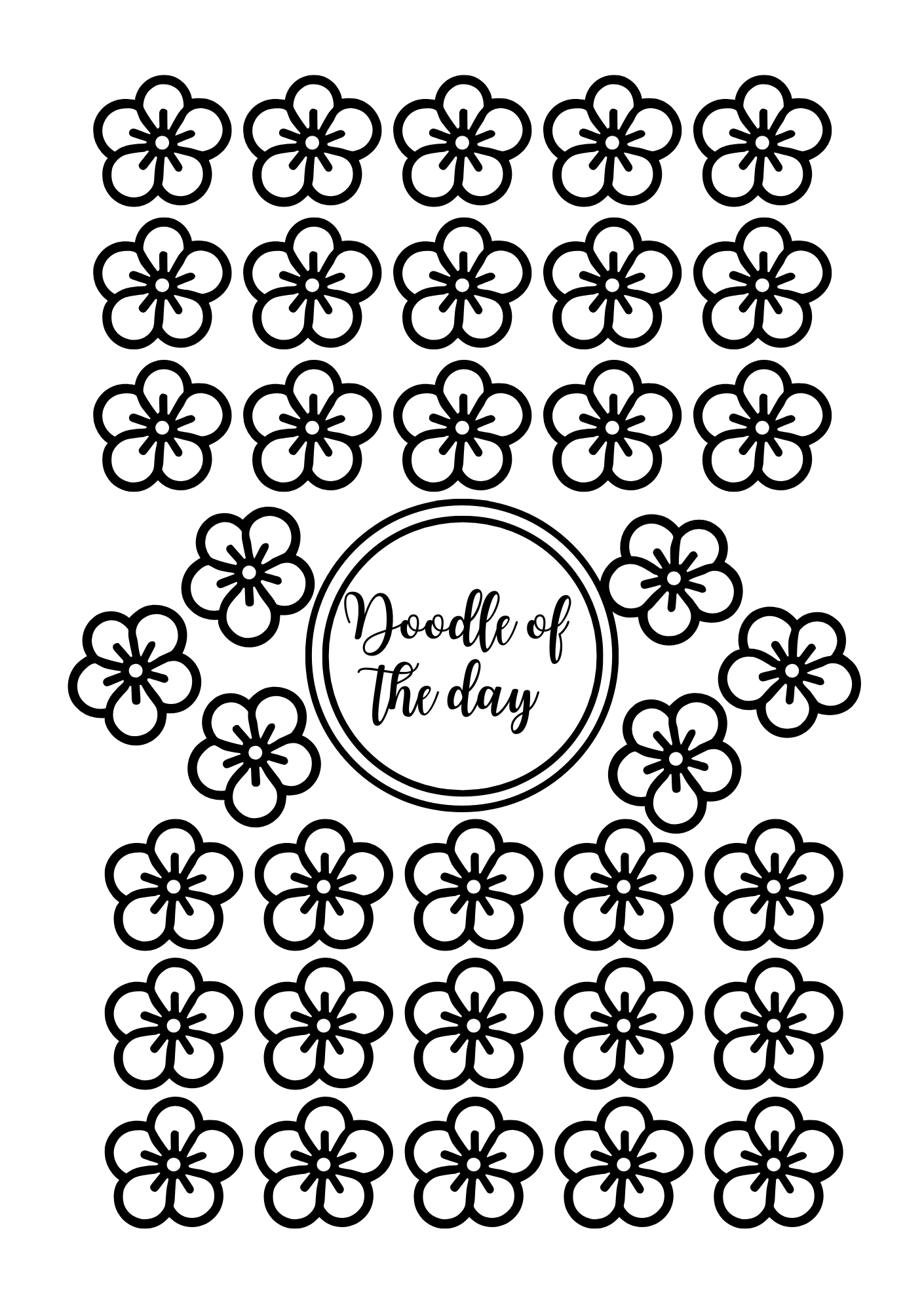 Doodle of the Day - Printemps