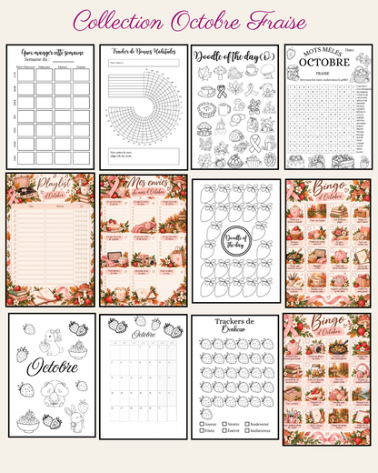 Collection Octobre - Fraise
