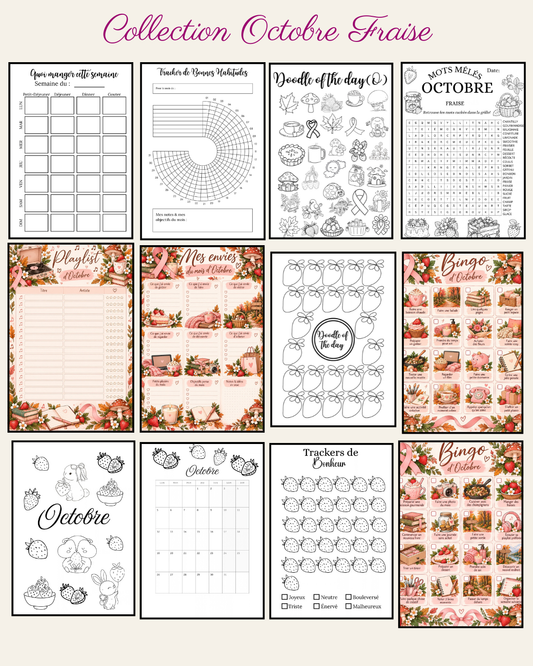 Collection Octobre - Fraise