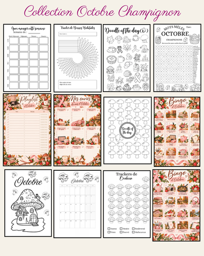 Collection Octobre - Champignon