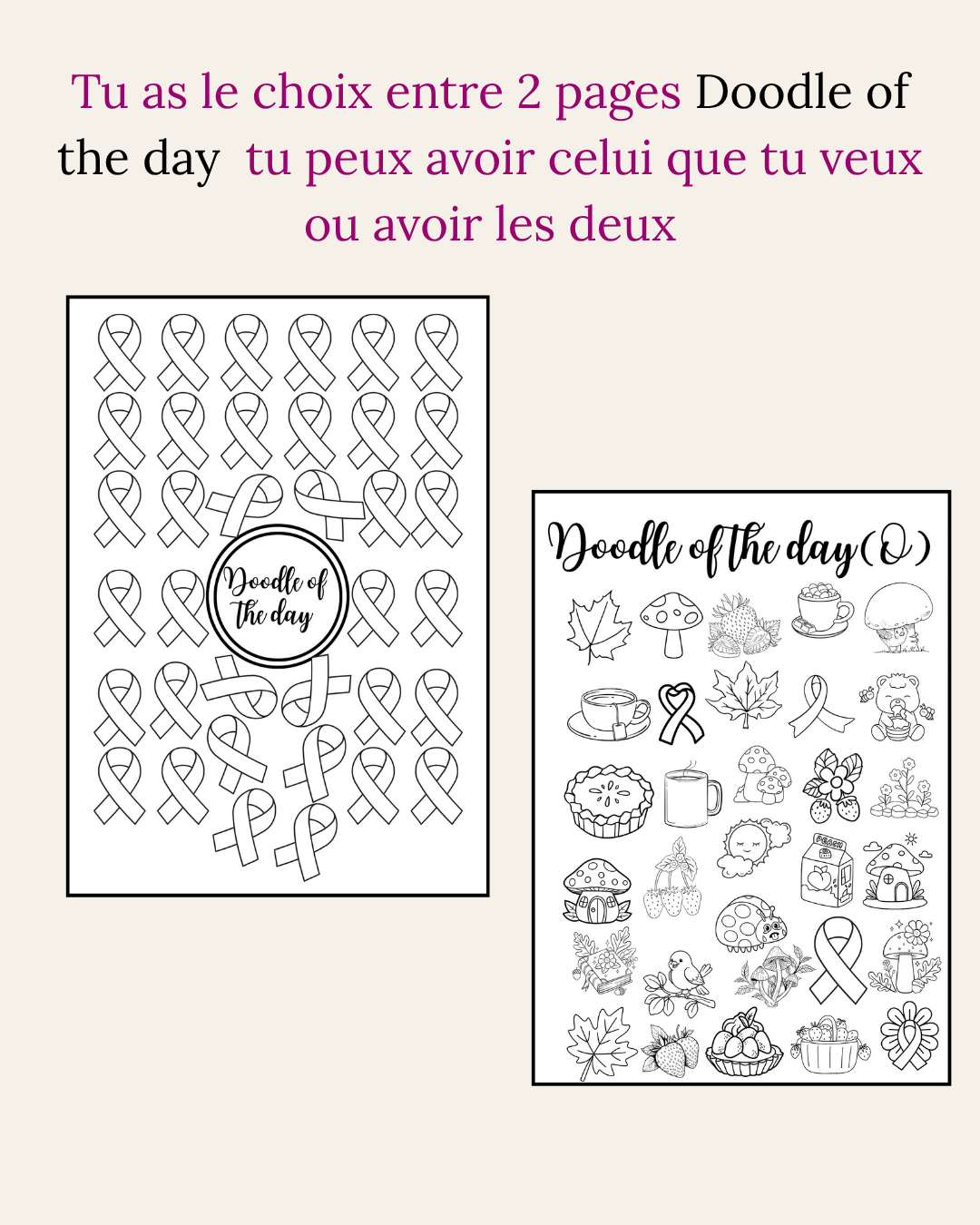 Collection Octobre - Octobre Rose