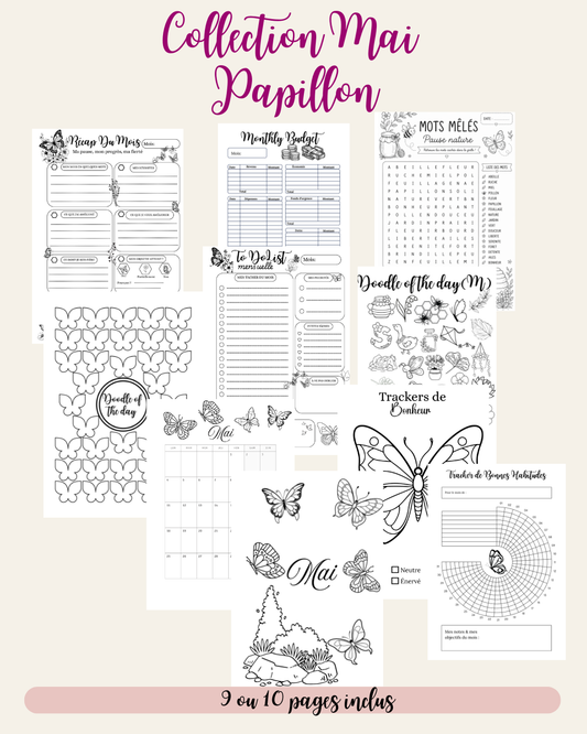 Collection Mai - Papillon