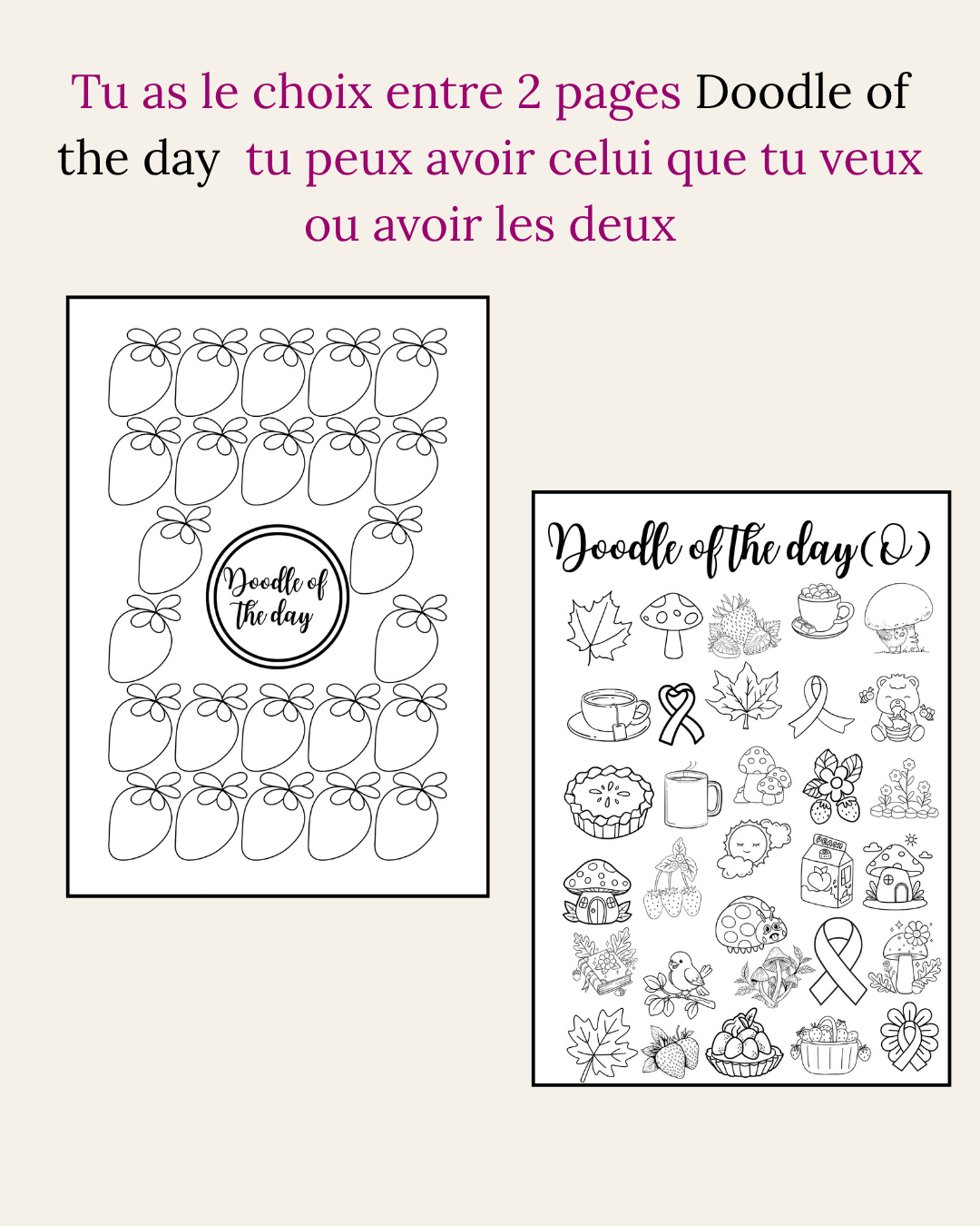 Collection Octobre - Fraise