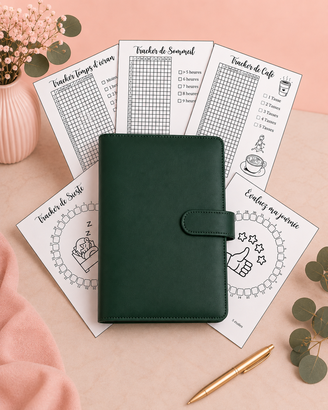 Classeur Personnalisable – Crée ton organisation sur mesure