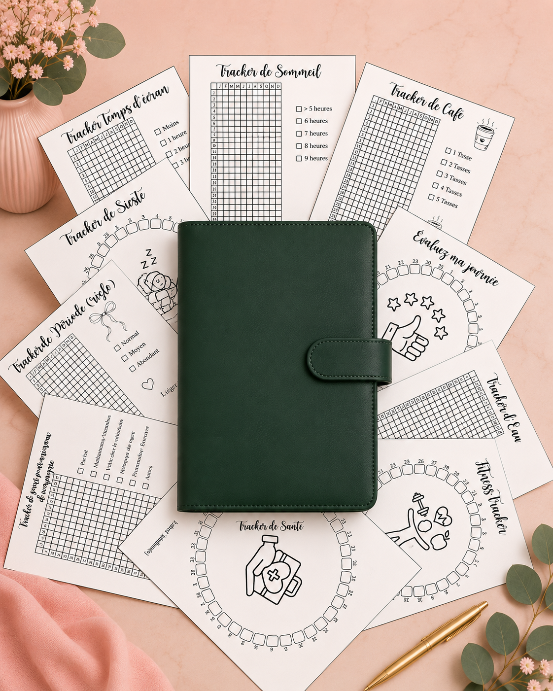 Classeur Personnalisable – Crée ton organisation sur mesure