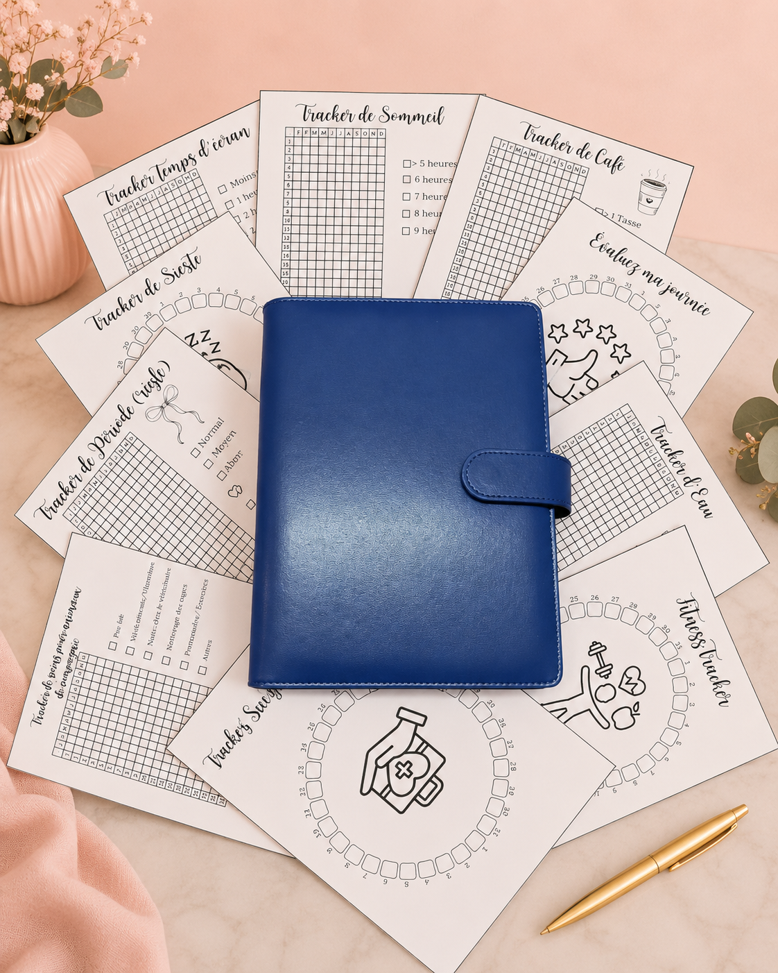 Classeur Personnalisable – Crée ton organisation sur mesure