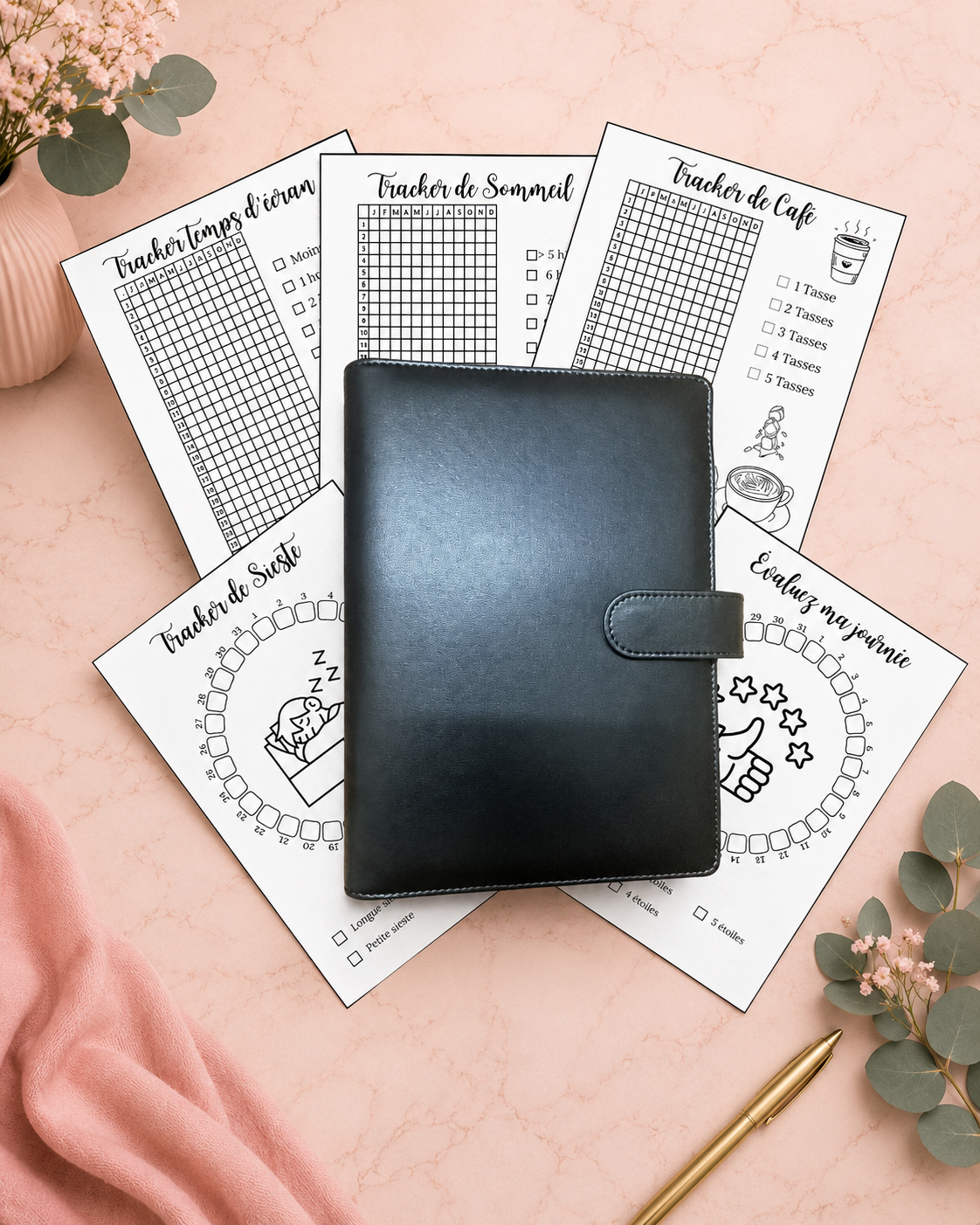 Classeur Personnalisable – Crée ton organisation sur mesure
