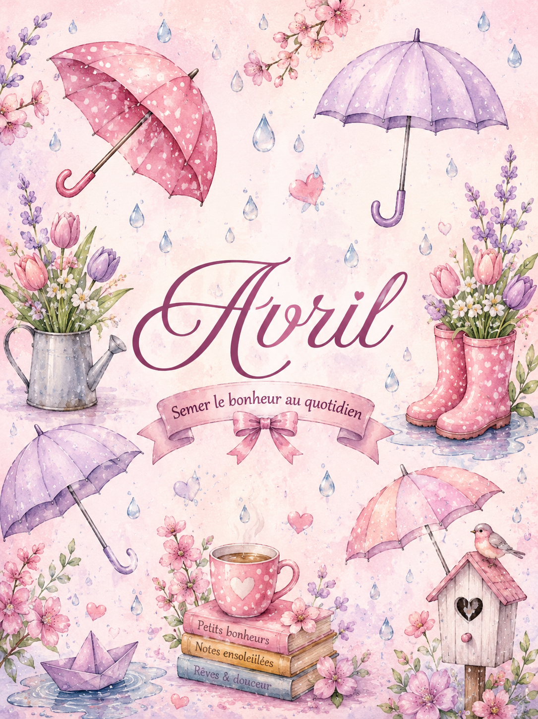 Dashboard d'Avril - Thème Parapluie