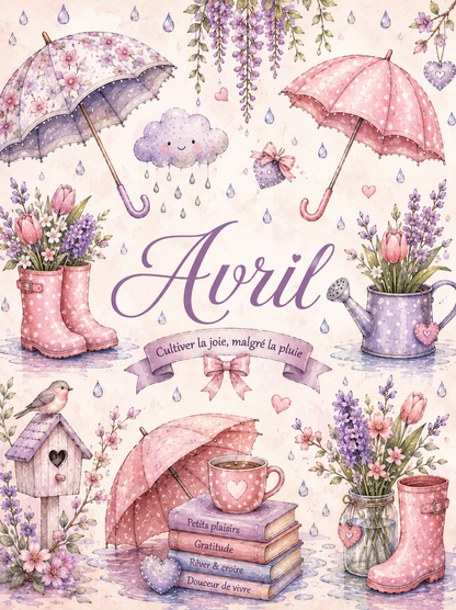 Dashboard d'Avril - Thème Parapluie