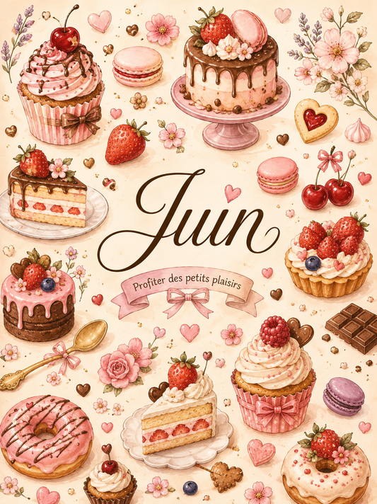 Dashboard Juin - Thème Gâteau