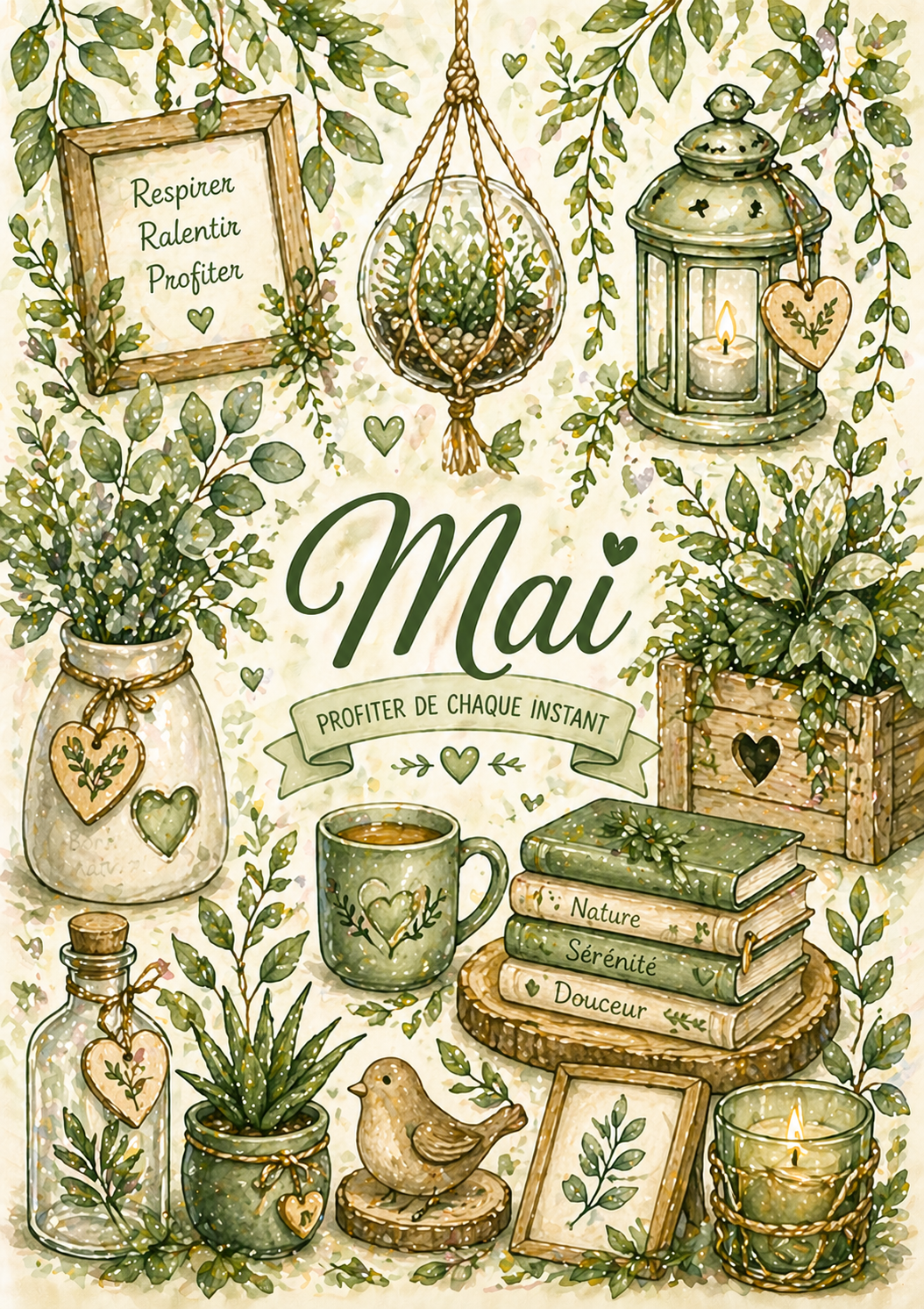 Dashboard Mai - Thème Feuillage