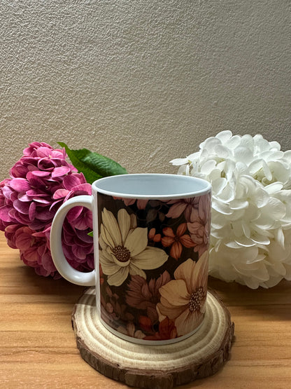 Mug 11oz DarkFlowers
