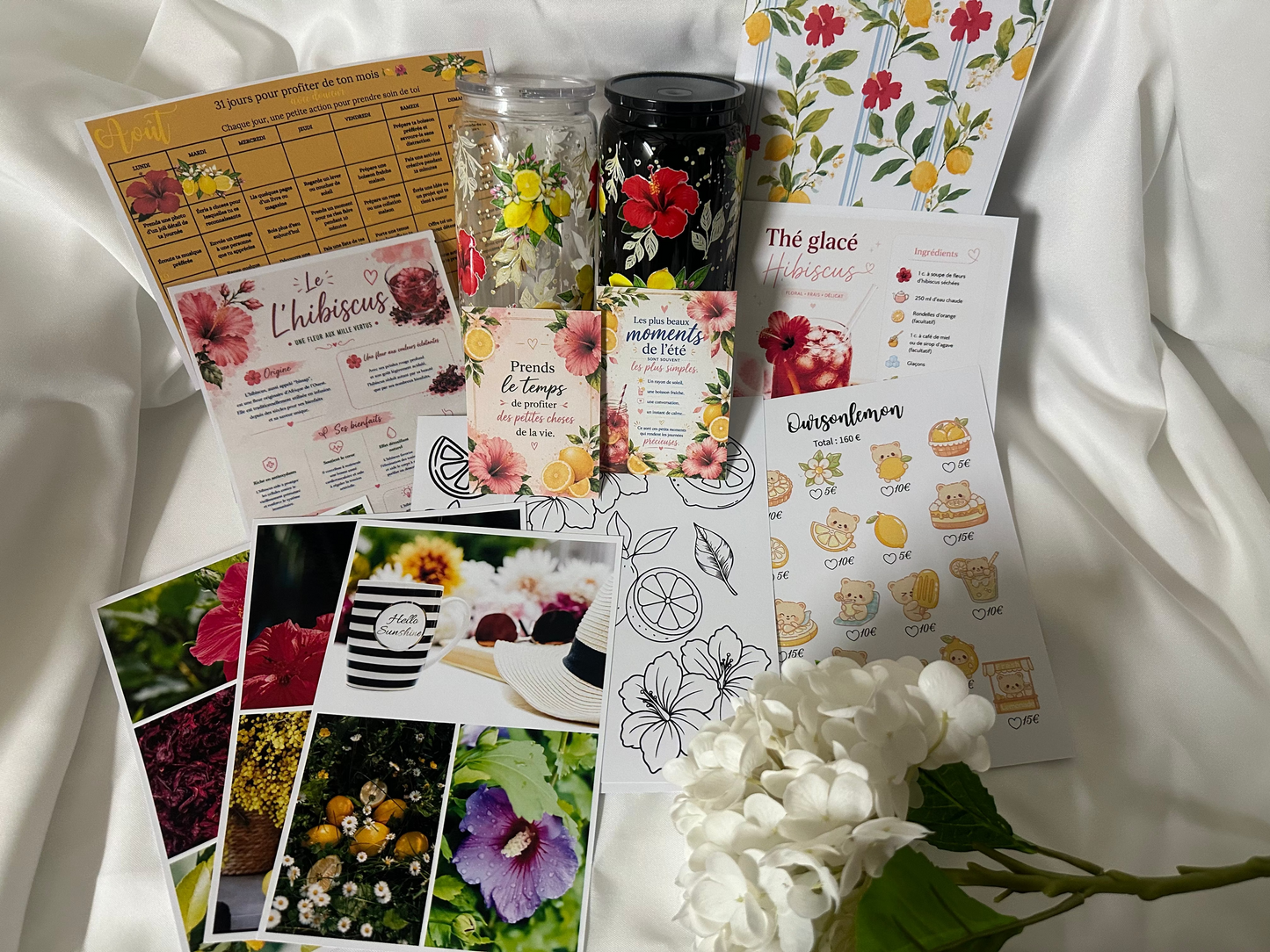 Box Août – Citron & Hibiscus | Édition limitée